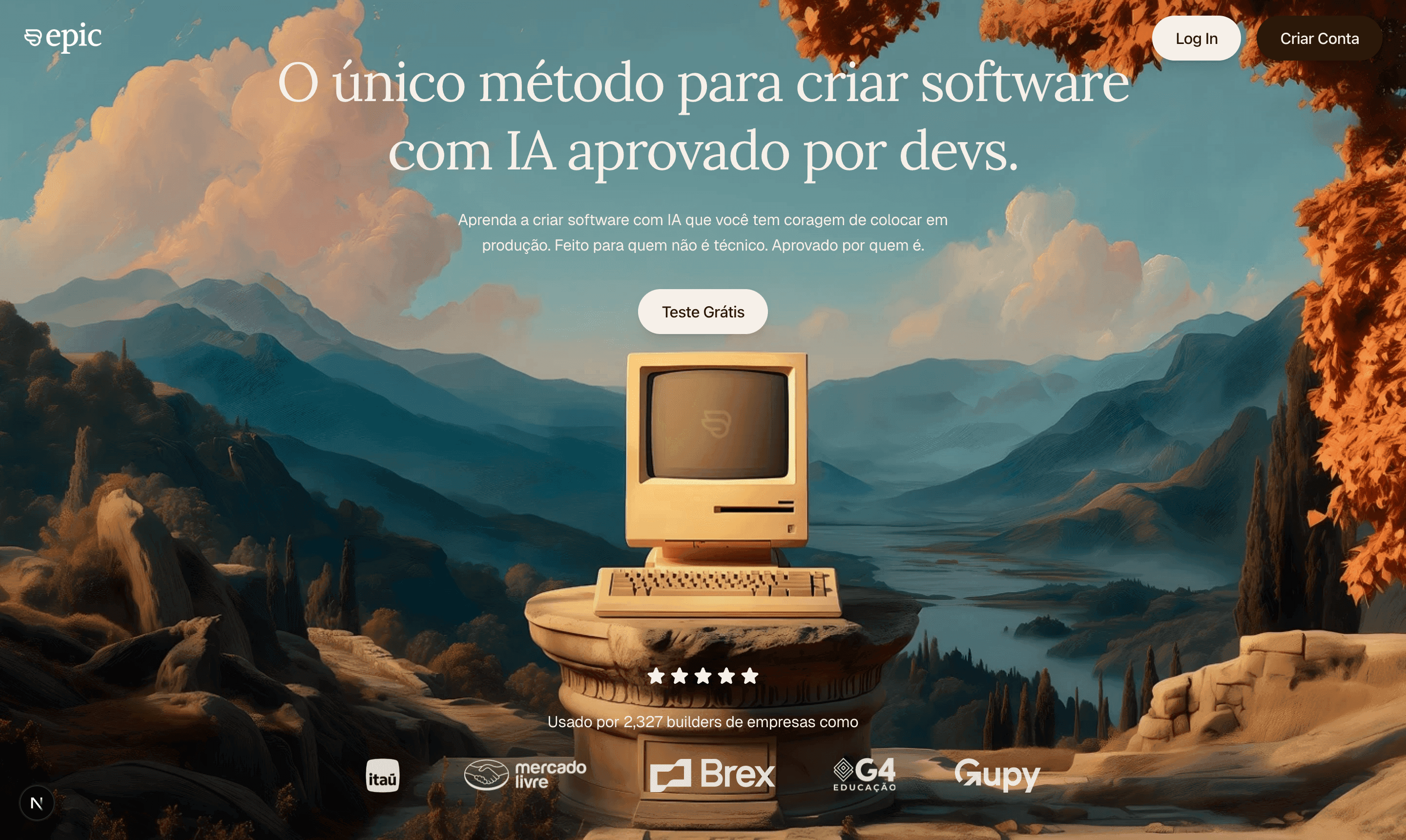 Landing page preview